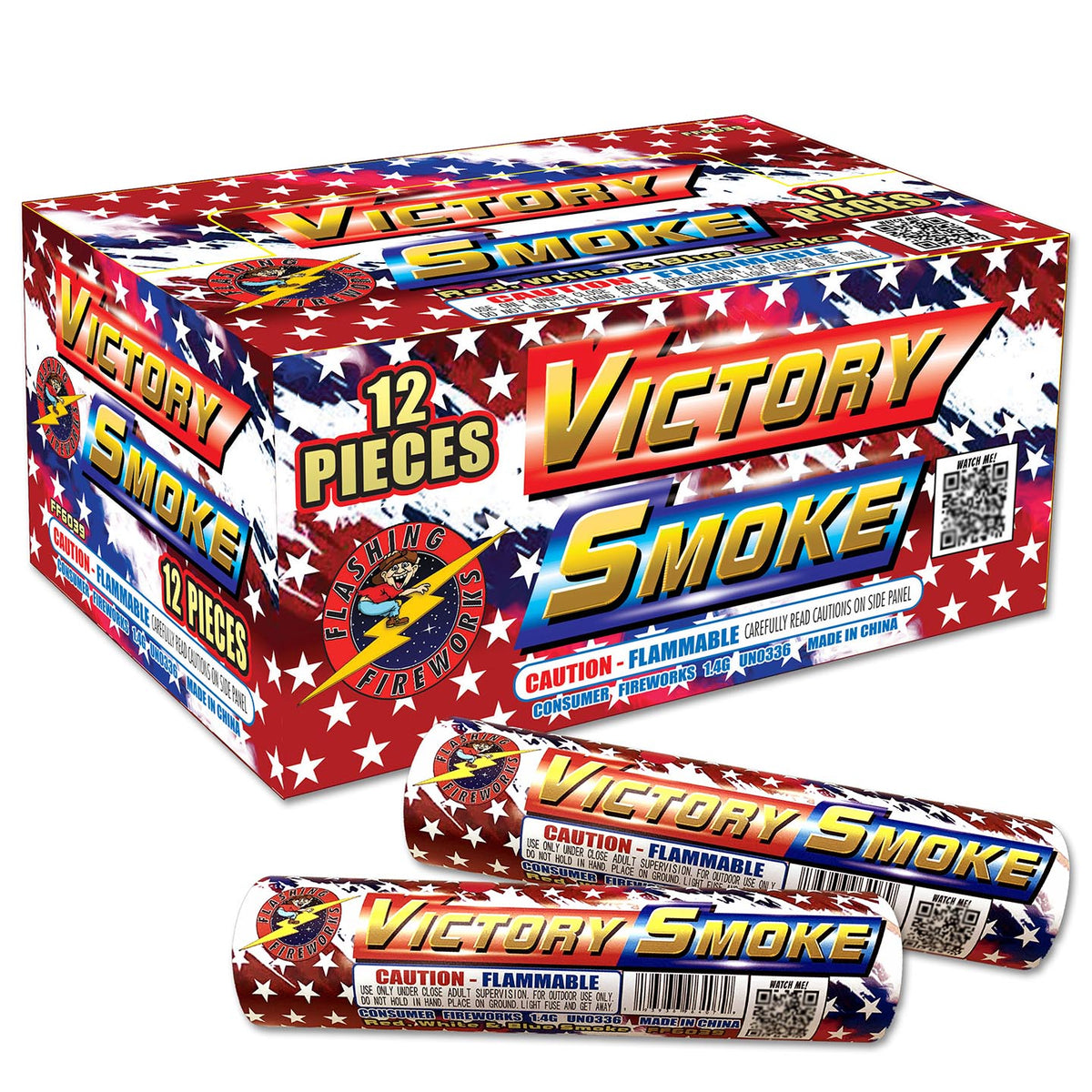 Victory Smoke - Red, White & Blue — Wild Willys Fireworks